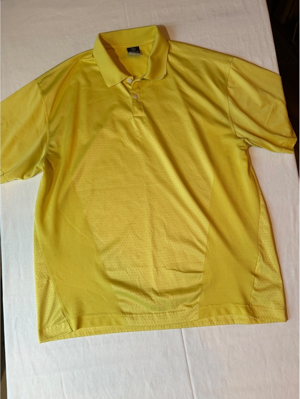 Nike Dri-FIT Yellow Polo Shirt XL